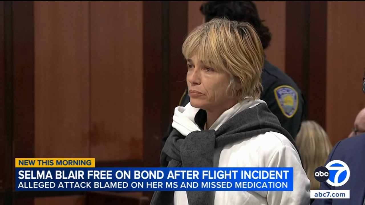 Selma Blair apologizes in video weeks after arrest: 'I take this very seriously'
— ABC7 Chicago (WLS-TV)