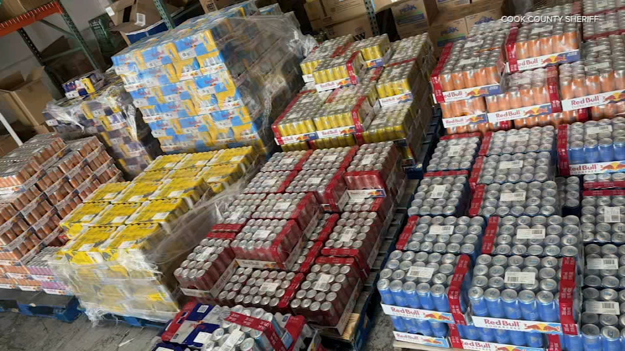 Thousands of stolen Red Bull cans found in suburban warehouse: sheriff's office
       — Northbrook Community news