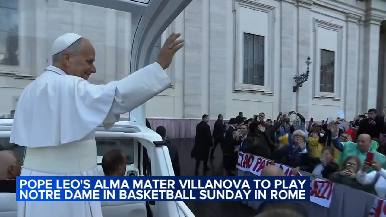 Pope Leo tells Villanova and Notre Dame basketball teams he is neutral. Prevost has other ideas
— Northbrook Sports news